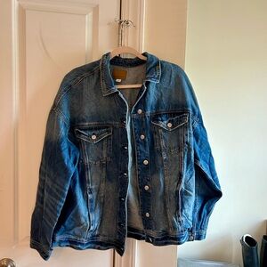 NWT American Eagle Oversized Jean Jacket